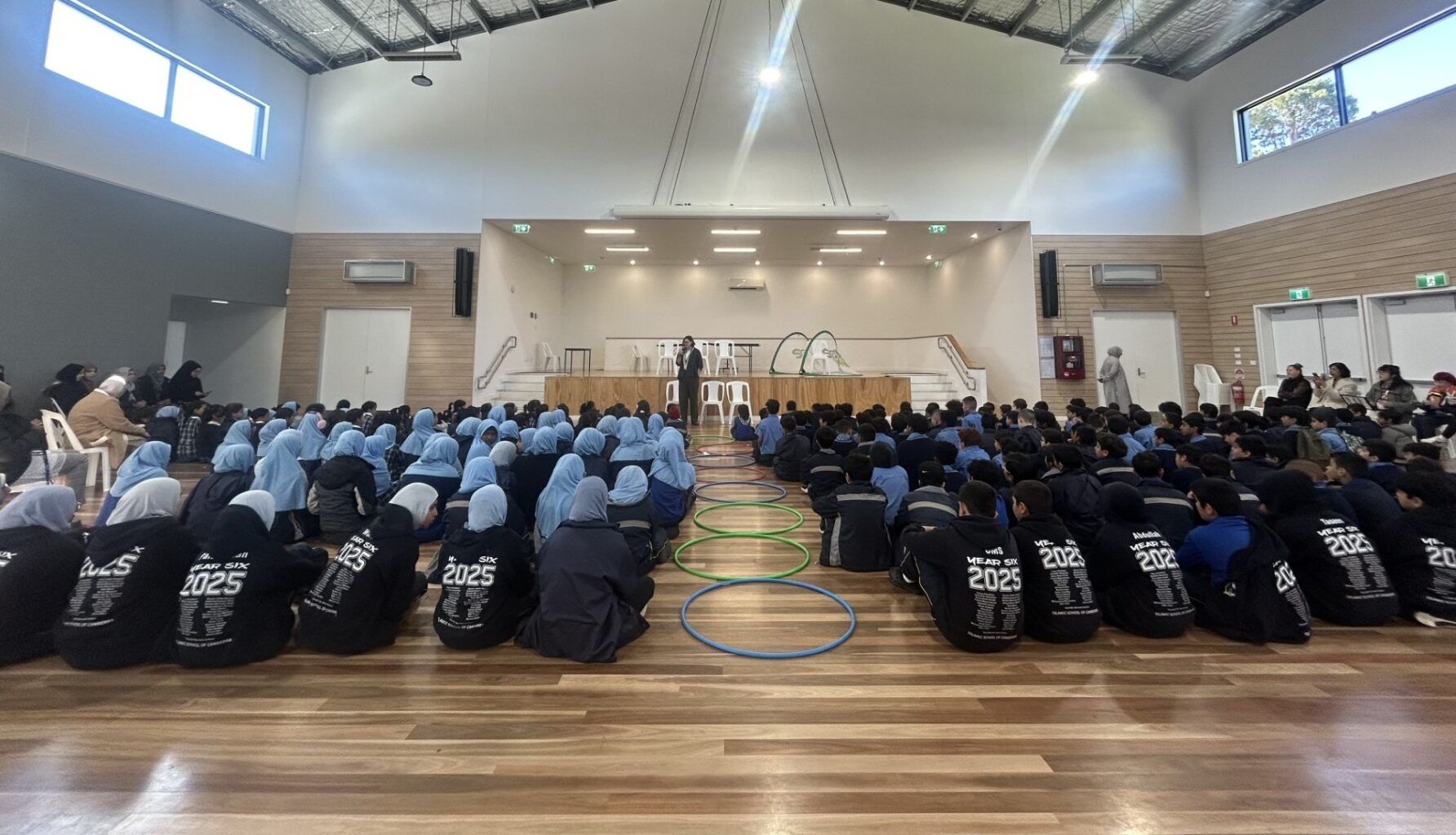 school assembly